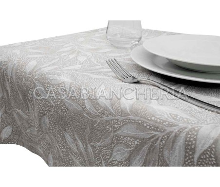 Casa Biancheria | Tovaglia jacquard Agatha tovaglie di cotone