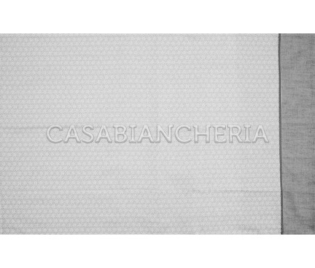 Casa Biancheria | Completo copripiumino matrimoniale Silvia Optical copripiumini di cotone