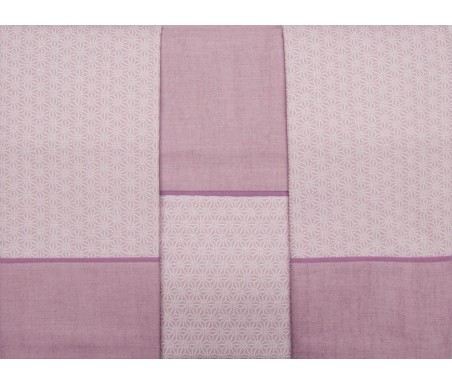 Casa Biancheria | Completo copripiumino matrimoniale Silvia Optical copripiumini di cotone