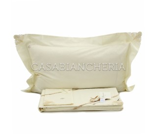 Blumarine Casa Biancheria | Completo lenzuola matrimoniale Blumarine Evento lenzuola blumarine 2019