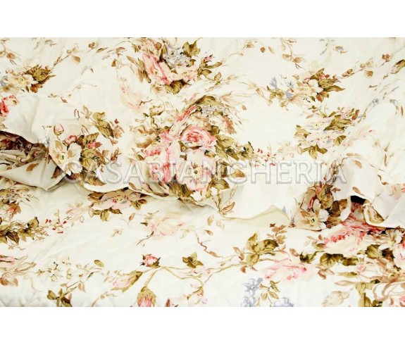 Casabiancheria | Copriletto trapuntato matrimoniale GF Ferrari California + 2 federe