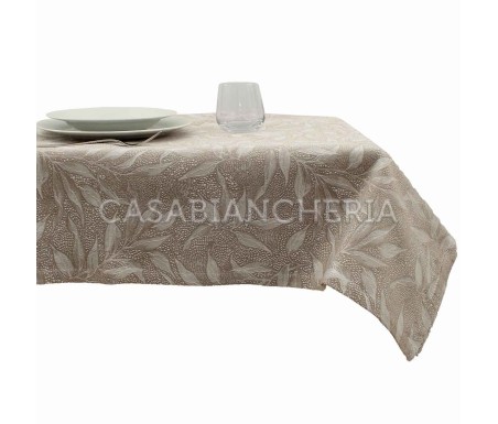Casa Biancheria | Tovaglia jacquard Agatha tovaglie di cotone