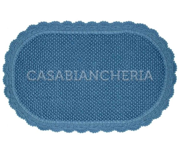 Casa Biancheria | Tappeto bagno di cotone con uncinetto Boulevard tappeti di cotone