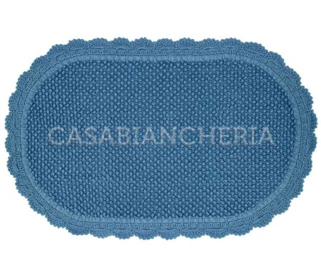 Casa Biancheria | Tappeto bagno di cotone con uncinetto Boulevard tappeti di cotone