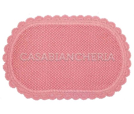 Casa Biancheria | Tappeto bagno di cotone con uncinetto Boulevard tappeti di cotone
