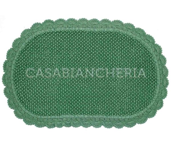 Casa Biancheria | Tappeto bagno di cotone con uncinetto Boulevard tappeti di cotone