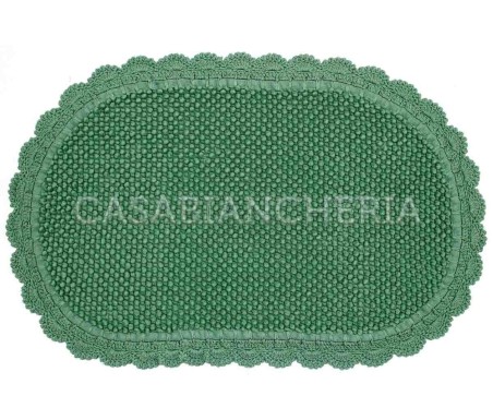 Casa Biancheria | Tappeto bagno di cotone con uncinetto Boulevard tappeti di cotone