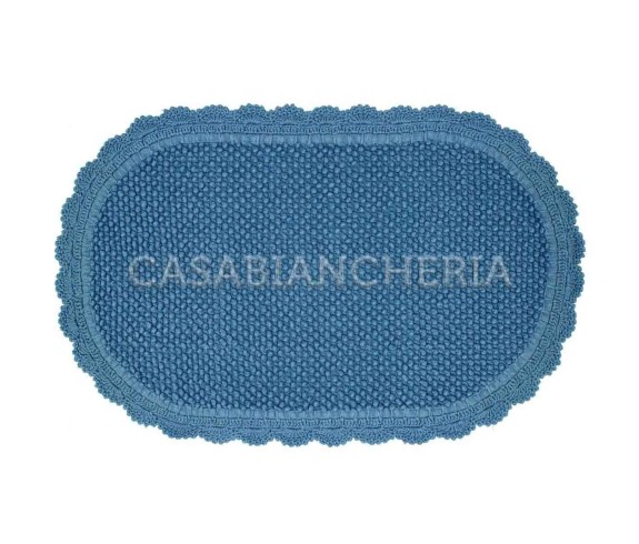 Casa Biancheria | Tappeto bagno di cotone con uncinetto Boulevard tappeti di cotone