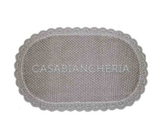 Casa Biancheria | Tappeto bagno di cotone con uncinetto Boulevard tappeti di cotone