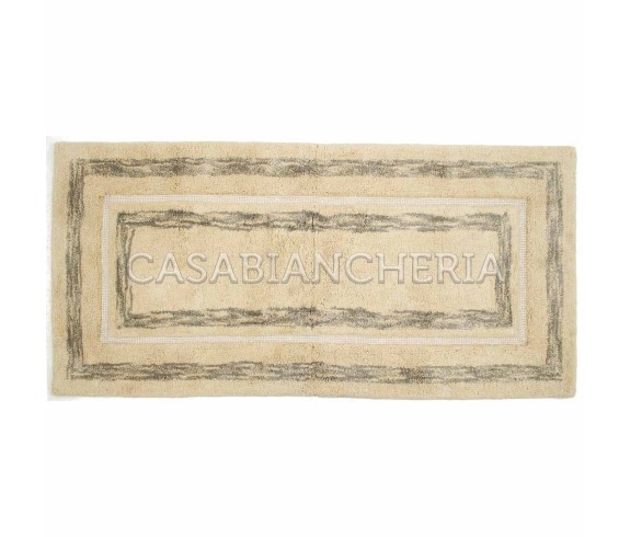 Casa Biancheria | Tappeto di cotone Diamond tappeti per bagno living camera letto