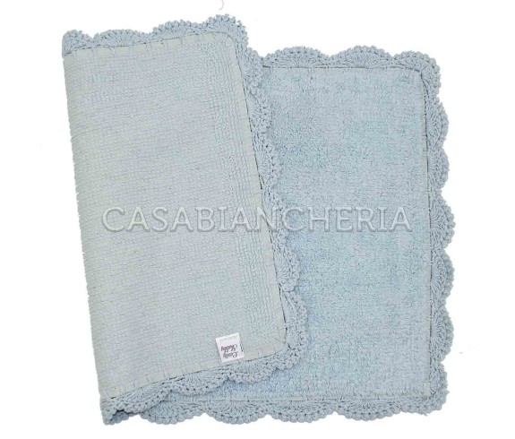 Casa Biancheria | Tappeto bagno di cotone con uncinetto Viviane tappeti bagno ebay
