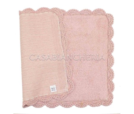 Casa Biancheria | Tappeto bagno di cotone con uncinetto Viviane tappeti bagno ebay