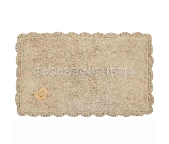 Casa Biancheria | Tappeto bagno di cotone con uncinetto Viviane tappeti bagno ebay