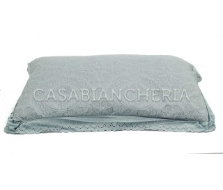 Casa Biancheria | Coppia cuscino arredo decorativo Sangallo cuscino arredo per letto 2