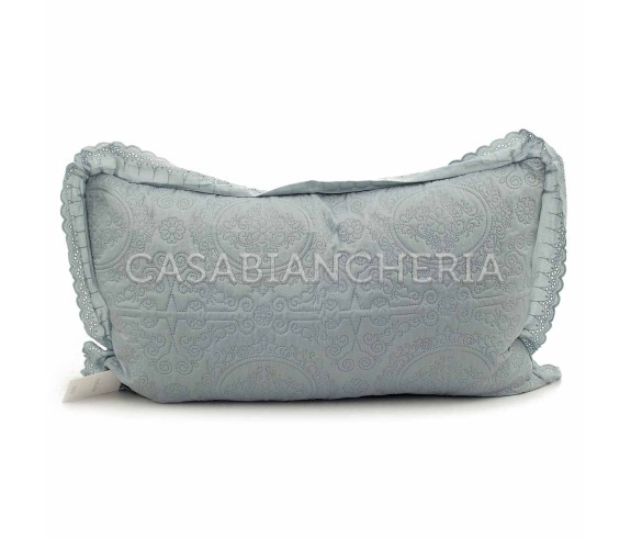 Casa Biancheria | Coppia cuscino arredo decorativo Sangallo cuscino arredo per letto