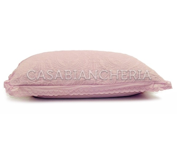 Casa Biancheria | Coppia cuscino arredo decorativo Sangallo cuscino arredo per letto