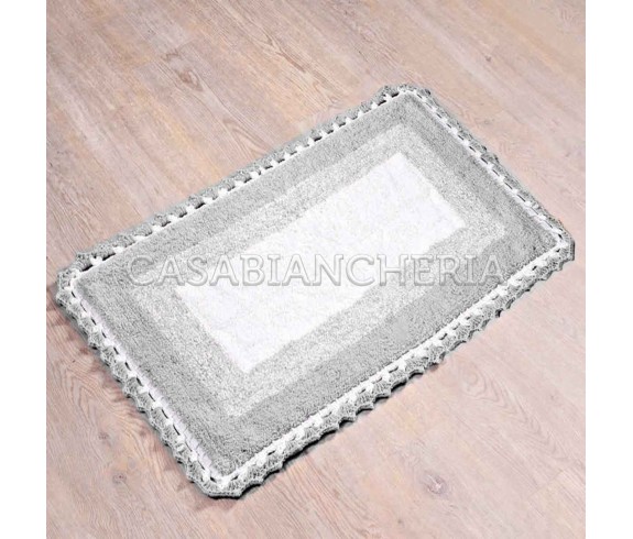 Casa Biancheria | Tappeto bagno di cotone con uncinetto Kumar tappeti bagno di cotone