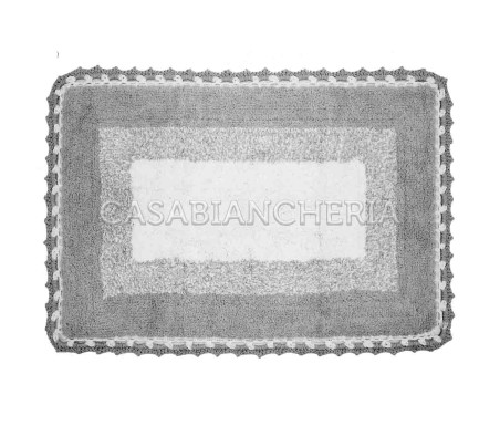 Casa Biancheria | Tappeto bagno di cotone con uncinetto Kumar tappeti bagno di cotone