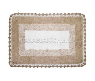 Casa Biancheria | Tappeto bagno di cotone con uncinetto Kumar tappeti bagno di cotone