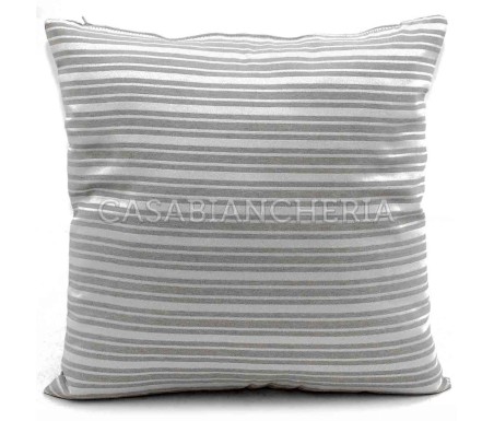 Casabiancheria | Cuscino arredo Roma con interno cuscini decorativi rigati