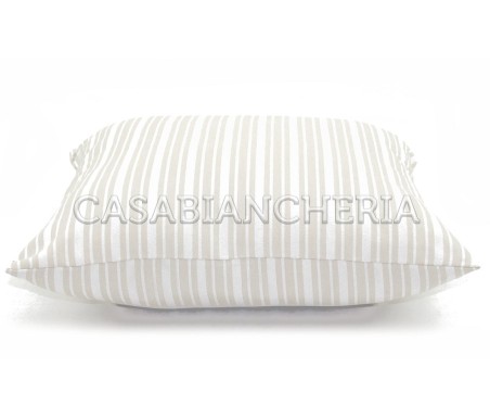 Casabiancheria | Cuscino arredo Roma con interno cuscini decorativi rigati