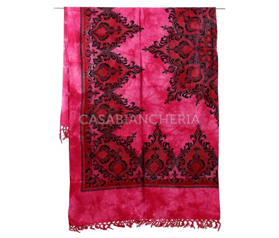 Casa Biancheria | Telo arredo copritutto Batik Medalia copritutto foulard indiani
