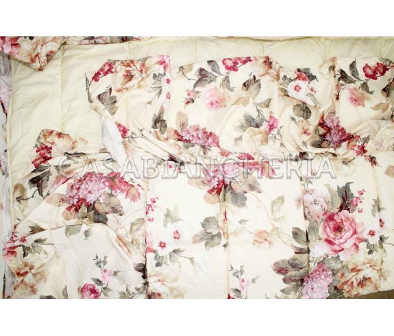 Casabiancheria | Trapunta matrimoniale GF Ferrari con volant Sara trapunta con volant amazon