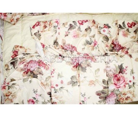 Casabiancheria | Trapunta matrimoniale GF Ferrari con volant Sara trapunta con volant amazon