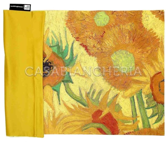 Casabiancheria | Parure copripiumino matrimoniale Bedding House Van Gogh Girasoli copripiumino matrimoniale amazon