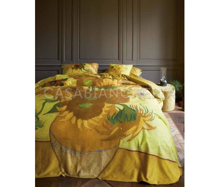 Casabiancheria | Parure copripiumino matrimoniale Bedding House Van Gogh Girasoli copripiumino matrimoniale amazon