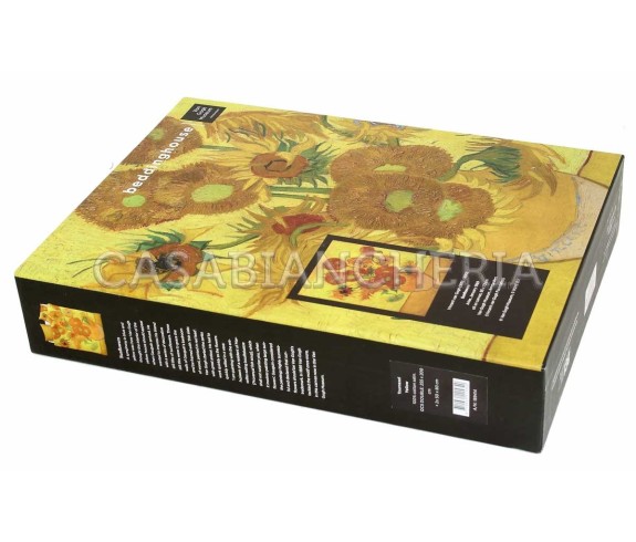 Casabiancheria | Parure copripiumino matrimoniale Bedding House Van Gogh Girasoli copripiumino matrimoniale amazon
