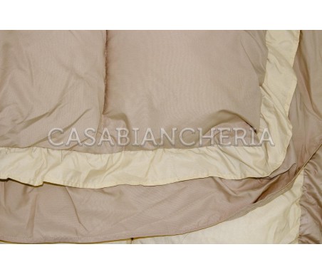 Casabiancheria.it | Trapunta matrimoniale con volant Anais trapunte con balze