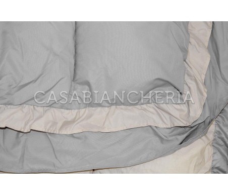 Casabiancheria.it | Trapunta matrimoniale con volant Anais trapunte con balze