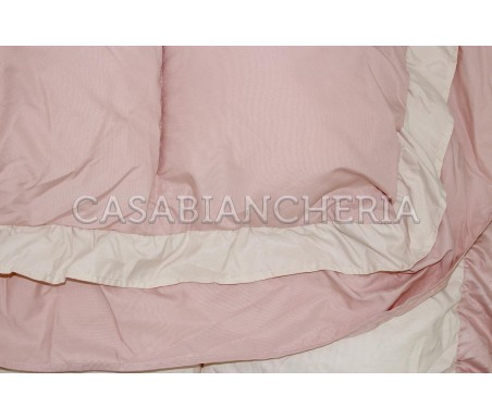 Casabiancheria.it | Trapunta matrimoniale con volant Anais trapunte con balze