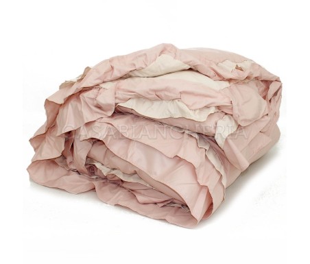 Casabiancheria.it | Trapunta matrimoniale con volant Anais trapunte con balze