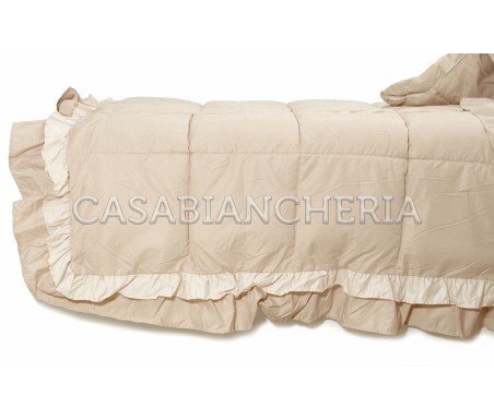 Casabiancheria.it | Trapunta matrimoniale con volant Anais trapunte con balze