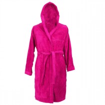 Accappatoio di spugna Blumarine Active Wear-Fucsia-L/XL