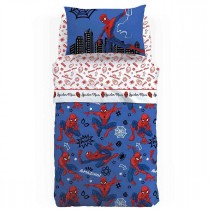 Copriletto trapuntato Marvel Caleffi Spiderman Amazing in cotone-singolo