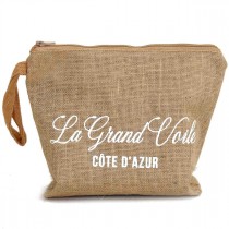 Pochette da mare La Grand Voile in juta