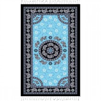 Telo mare Batik Indiano Calcutta con frange