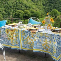 Tovaglia Tessitura Toscana Telerie Sungarden in lino