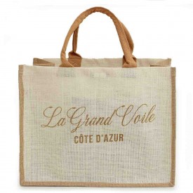 Borsa da mare La Grand Voile in juta