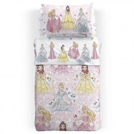 Copriletto trapuntato Disney Caleffi Le Principesse 1 piazza e mezza