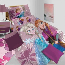 Copriletto trapuntato singolo Disney Frozen