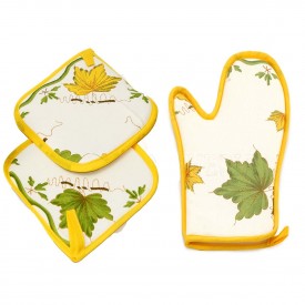 Set cucina Stampa Romagnola Foglie